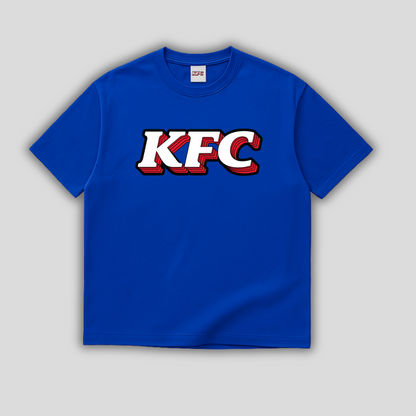 3D KFC logo tee - Blue