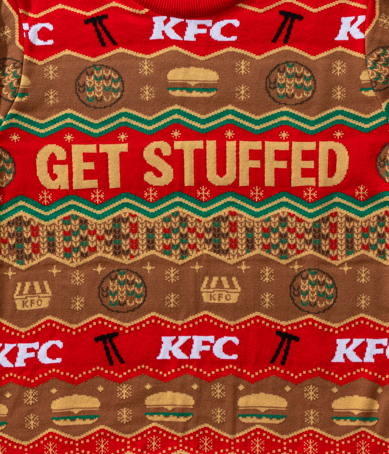 Get Stuffed Christmas Jumper